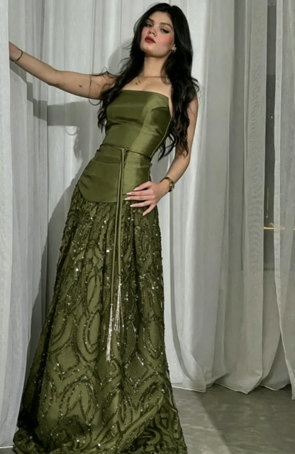 Elegant Straps Sheath Midnight Blue Long Prom Dresses Satin Midnight Blue Evening Gowns ED05150