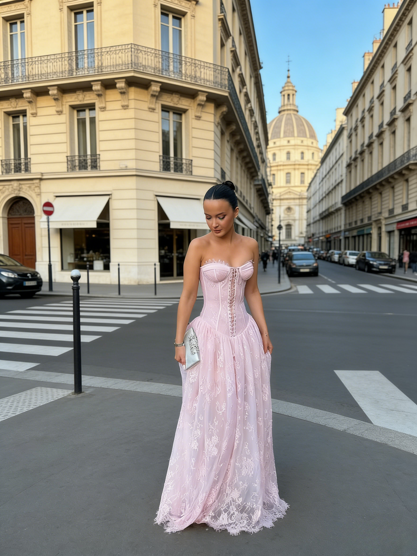 Wunderschönes dunkelolivgrünes herzförmiger Ausschnitt A-Linie Satin Tüll Kurzes Ballkleid Homecoming-Kleid ED02575