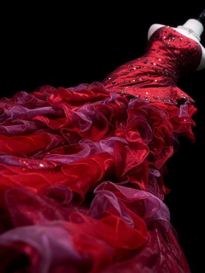 Wunderschönes dunkelolivgrünes herzförmiger Ausschnitt A-Linie Satin Tüll Kurzes Ballkleid Homecoming-Kleid ED02575