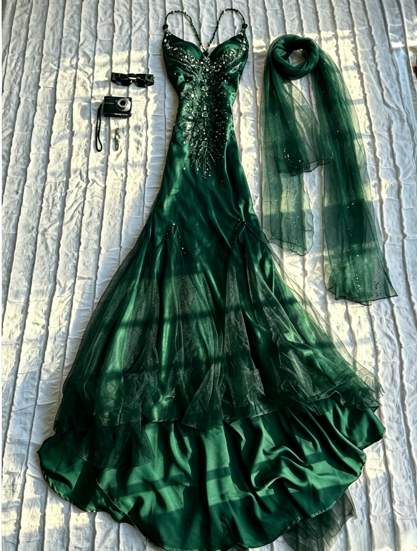 Wunderschönes dunkelolivgrünes herzförmiger Ausschnitt A-Linie Satin Tüll Kurzes Ballkleid Homecoming-Kleid ED02575