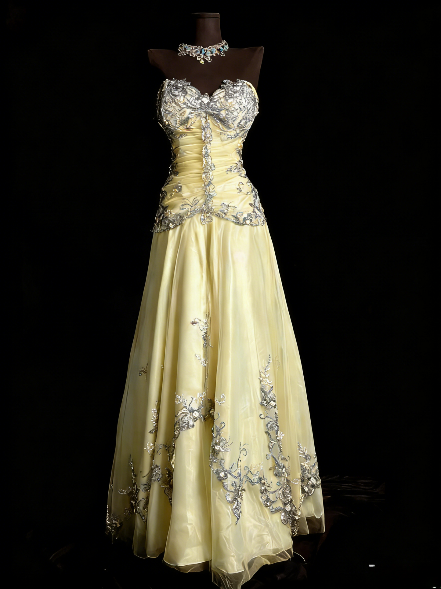 Chic Blue Long Prom Dresses Sweetheart A-Line Evening Dresses Beaded Tulle Sleeveless Party Dresses ED06125