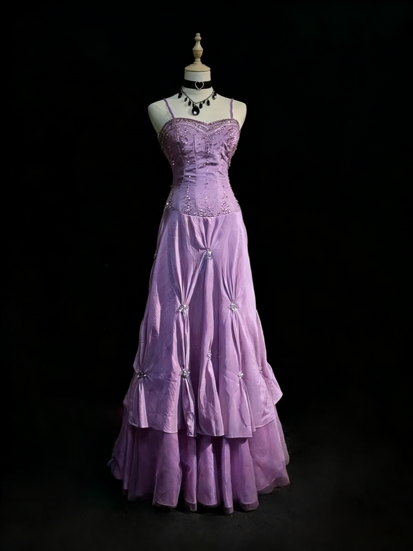 Chic Pink Long Prom Dresses Spaghetti Straps Sheath Evening Dresses Satin Birthay Dresses ED06149