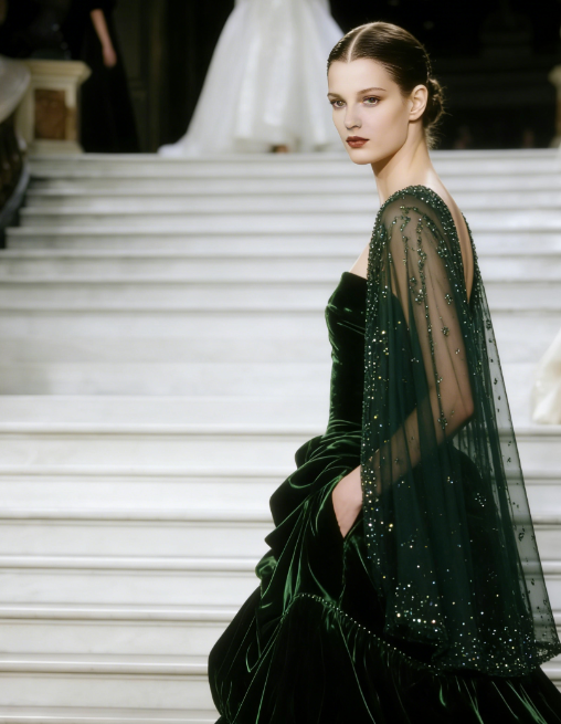 Elegant A-Line Dark Green Long Prom Dress Velvet  Strapless Evening Dress Sleeveless Birthday Dress ED06343