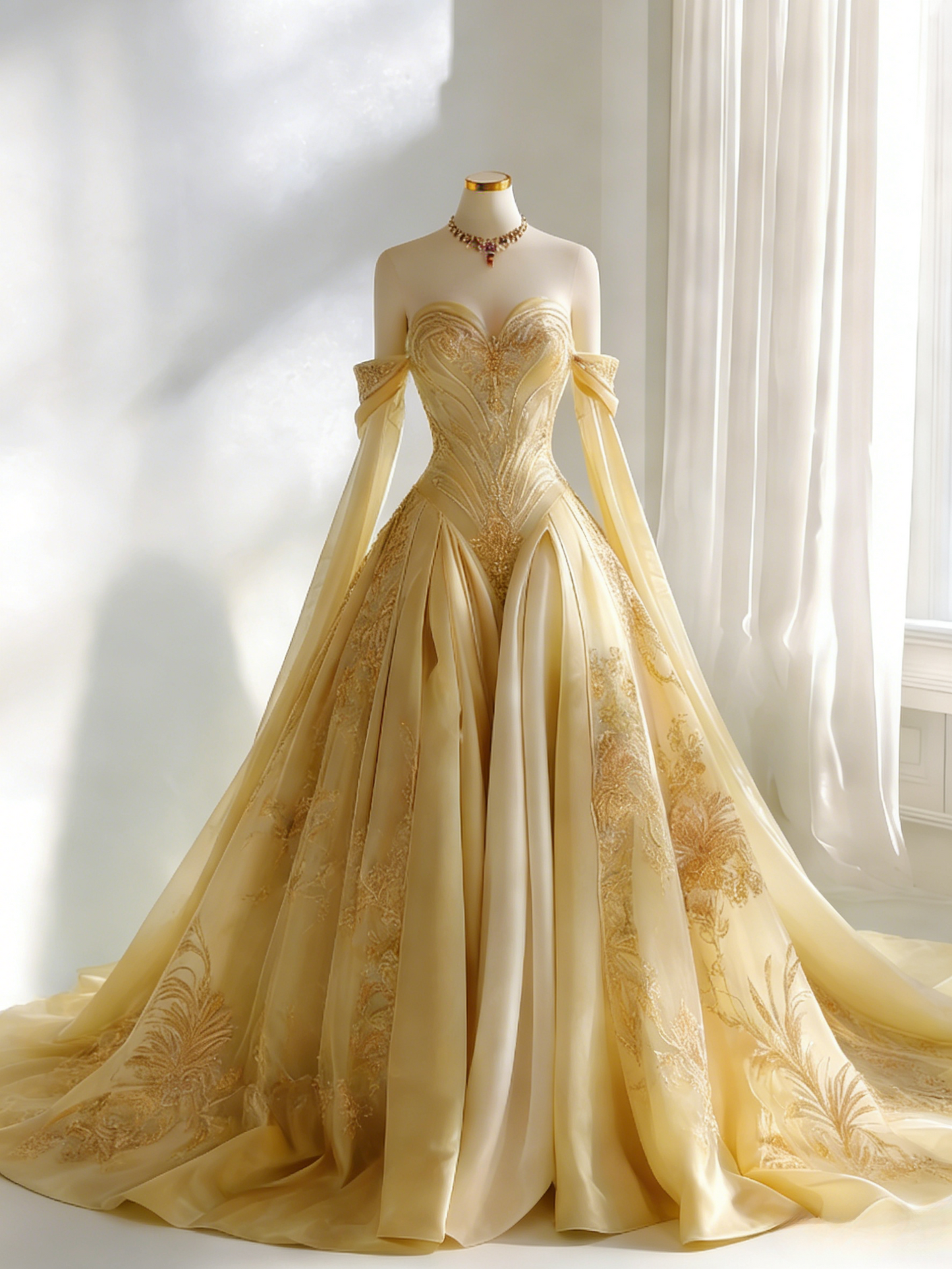 Gorgeous A-Line Green Long Prom Dress Applique Tulle Sweetheart Evening Dress Sweet 16 Dress   ED06381