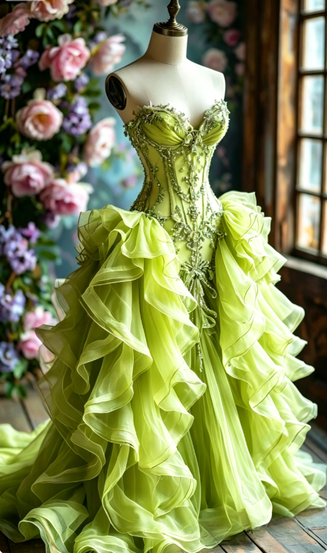 Gorgeous A-Line Purpie Long Prom Dress Beaded Tulle Sweetheart Evening Dress Sleeveless Sweet 16 Dress ED06428