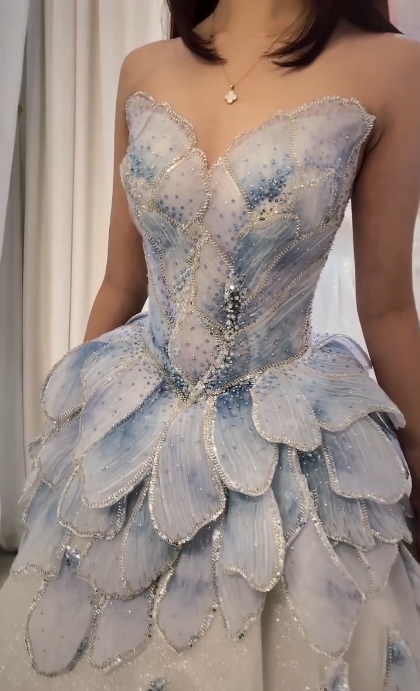 Gorgeous A-Line Long Prom Dress Tulle Sweetheart Evening Dress Sleeveless Birthday Dress ED06453