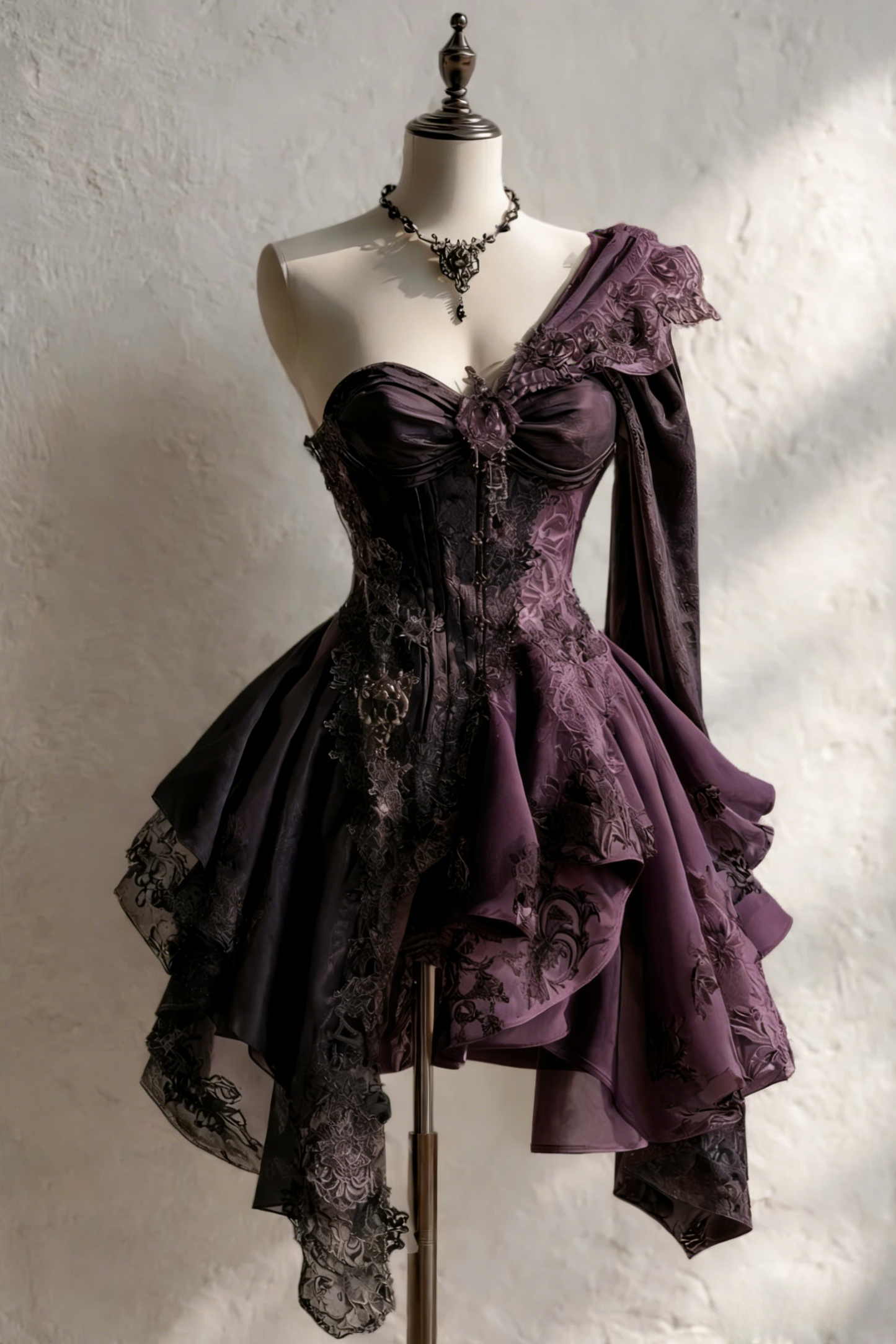 Chic Black Prom Dress  A-Line Party Dress Lace Sleeveless Birthday Dress ED06756