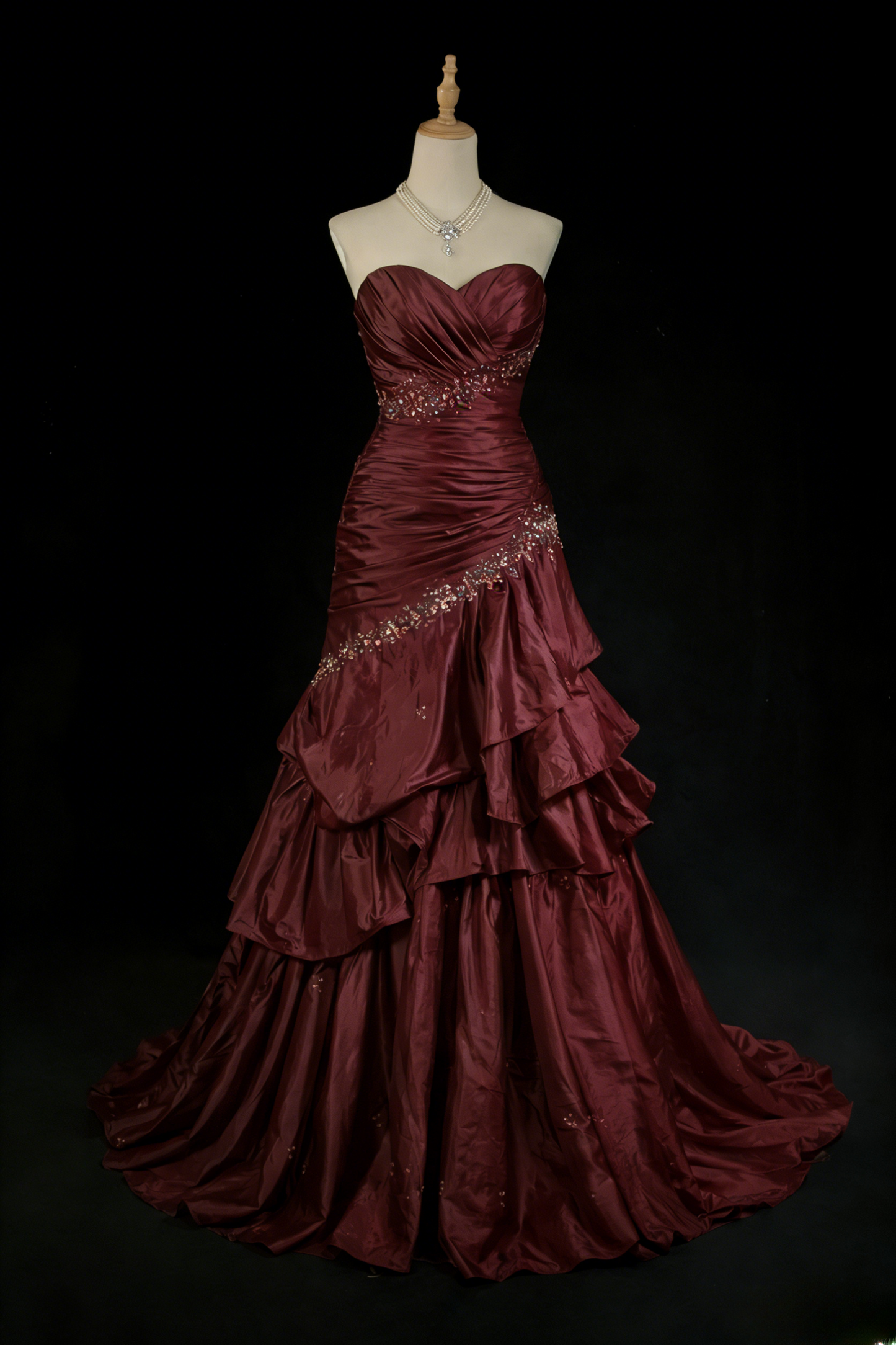 Chic Teal Prom Dress Satin Sweetheart A-Line Long Evening Dress ED07251