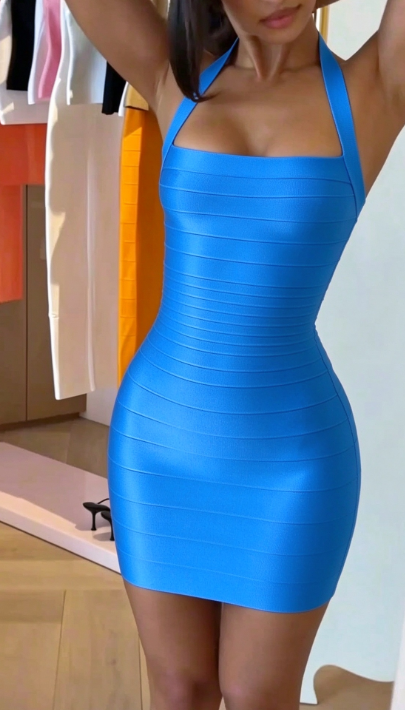 Fashion Pink Short Birthday Dress Sheath Satin Homecoming Dress ED09994