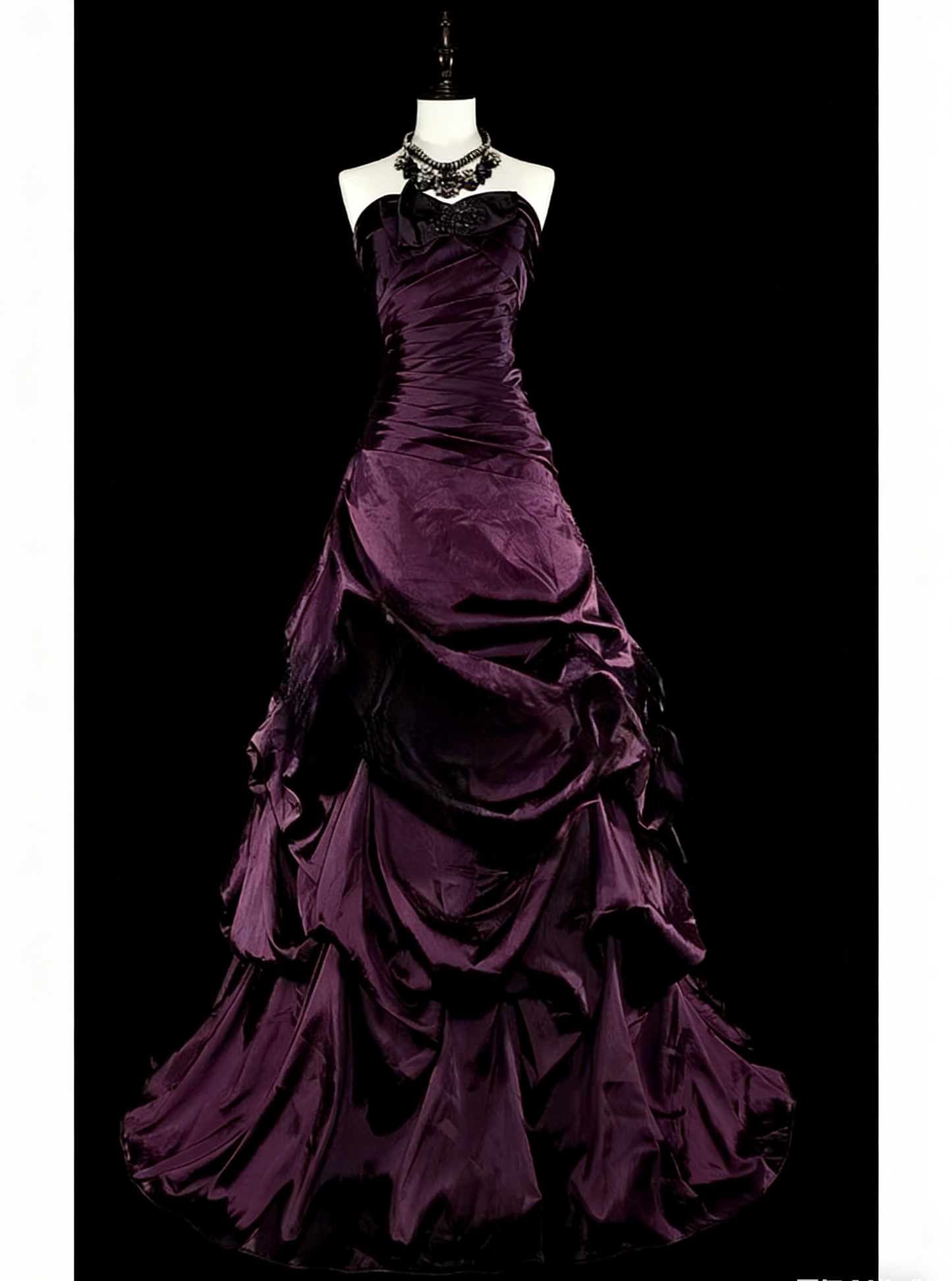 Fairy Strapless A-Line Long Prom Dresses Satin Teal Evening Dresses Sleeveless Teal Birthday Dresses EP05678