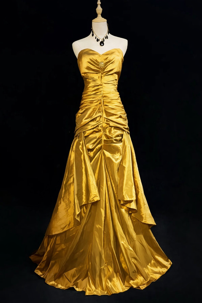 Elegant Burgundy Birthday Dresses, Sweetheart Sheath Long Prom Dresses, Satin Sleevless Evening Dresses EP06499