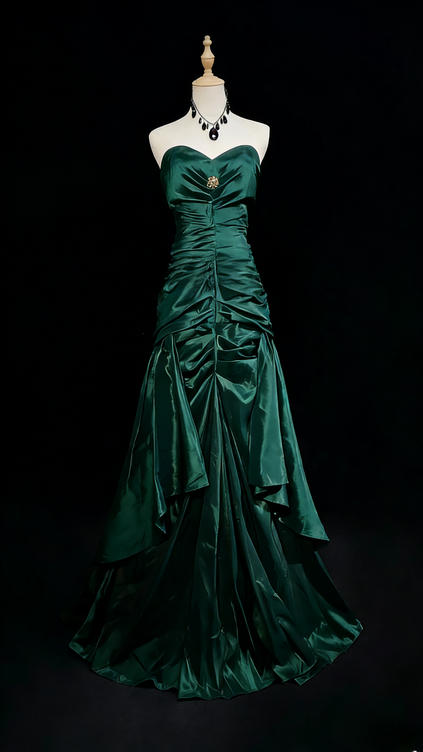 Elegant Burgundy Birthday Dresses, Sweetheart Sheath Long Prom Dresses, Satin Sleevless Evening Dresses EP06499