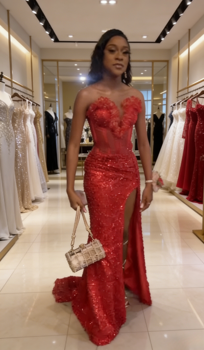 Wunderschönes dunkelolivgrünes herzförmiger Ausschnitt A-Linie Satin Tüll Kurzes Ballkleid Homecoming-Kleid ED02575